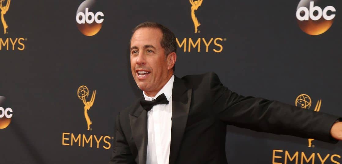 LOS ANGELES - SEP 18: Jerry Seinfeld at the 2016 Primetime Emmy Awards - Arrivals at the Microsoft Theater on September 18, 2016 in Los Angeles, CA